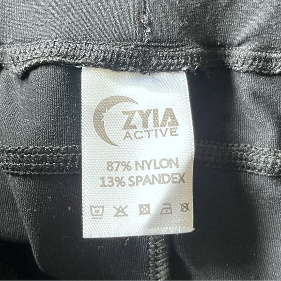 Zyia Black Loungewear Casual Athleisure Joggers - Picture 3 of 7